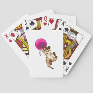 Jeu De Cartes Meerkat avec ballon