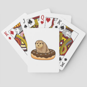 Jeu De Cartes Meerkat avec Donut