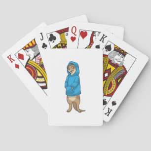 Jeu De Cartes Meerkat avec Sweat - shirt à capuche