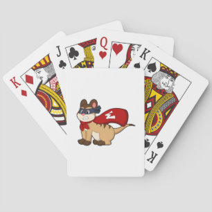 Jeu De Cartes Meerkat en héros avec masque