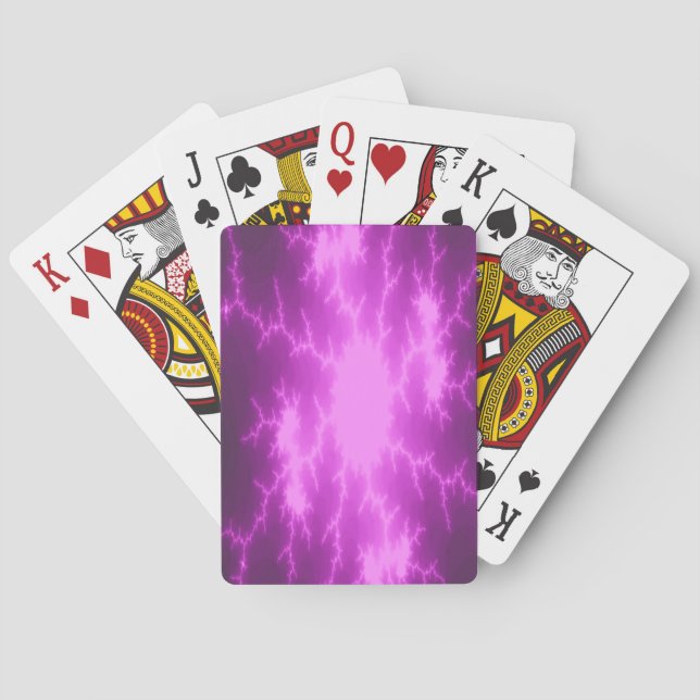 Jeu De Cartes Mega Lightning Fractal Playing Cards (dos)