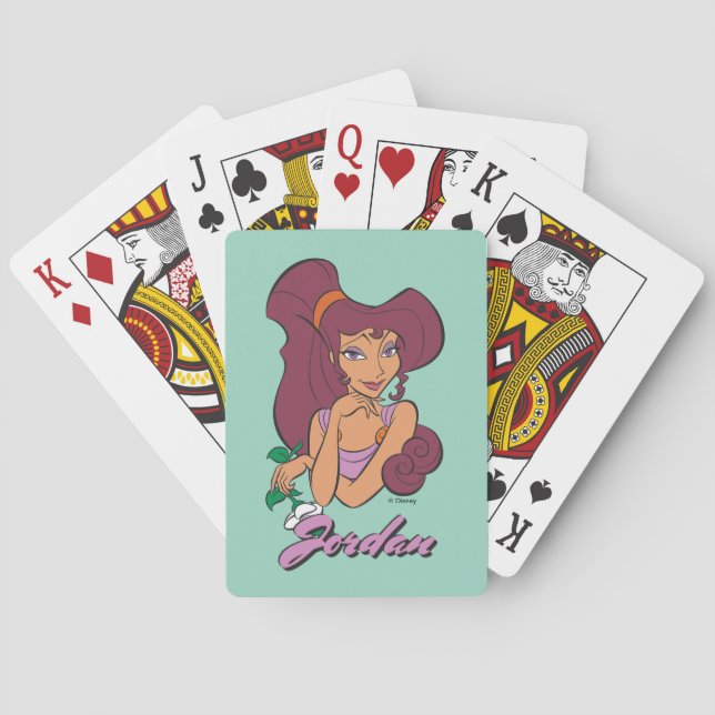 Jeu De Cartes Megara Goddess at Heart Poker Cards (dos)