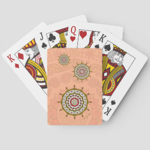 Jeu De Cartes Mehndi Imaginaire Gold Classic Playing Cards