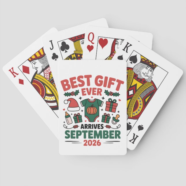 Jeu De Cartes Meilleur Cadeau Arrive en Septembre 2026 Noël   (dos)