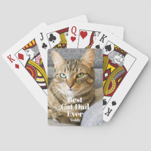 Jeu De Cartes Meilleur Chat Papa Jamais Photo