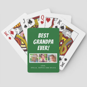 Jeu De Cartes Meilleur grand-père de 3 photos