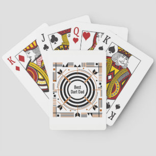 Jeu De Cartes Meilleur Papa de Fléchettes – Bonne Fête des Pères