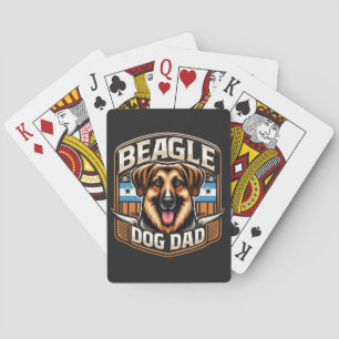 Jeu De Cartes Meilleur Papa Jamais - Cadeau Personnel Chien Papa