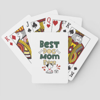Jeu De Cartes Meilleure maman de chien ever