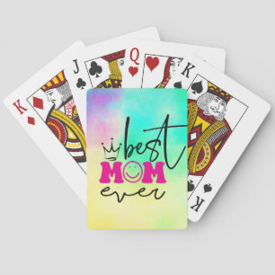 Jeu De Cartes Meilleure maman jamais la fête des mères Design-63