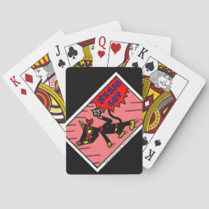Jeu De Cartes Mel NINJA CAT Playing Cards