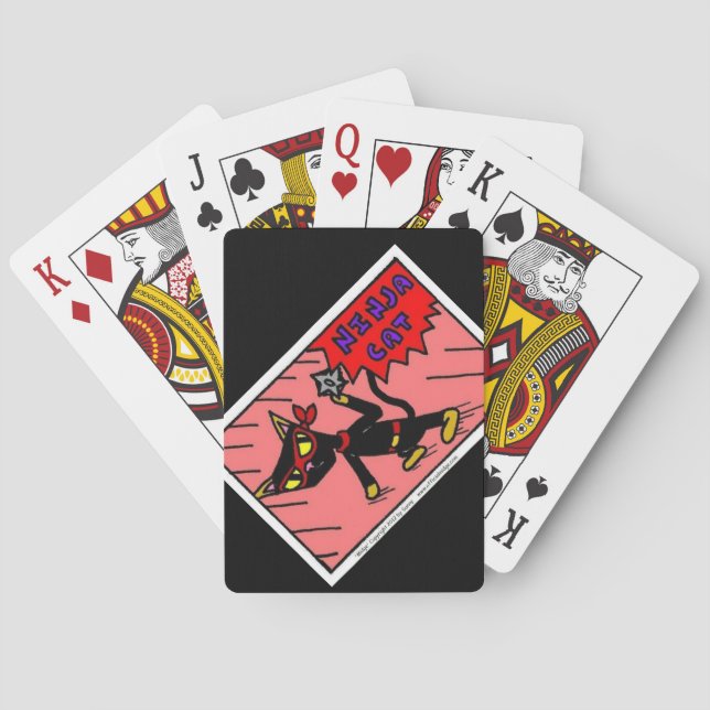 Jeu De Cartes Mel NINJA CAT Playing Cards (dos)