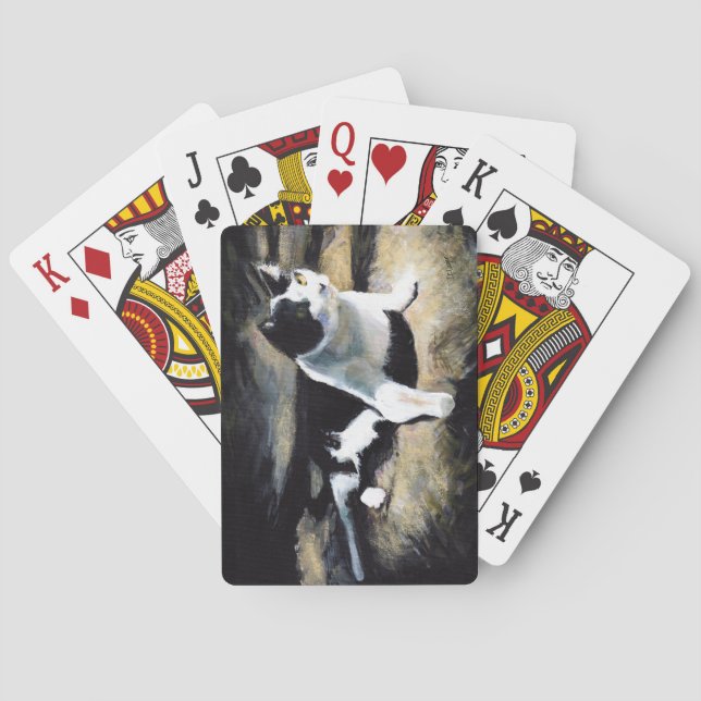 Jeu De Cartes Melvin the Cat Fine Art (dos)