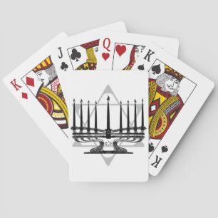 Jeu De Cartes Menorah et étoile