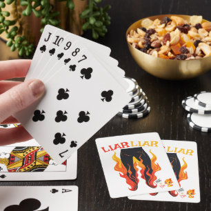 Jeu De Cartes Menteur, menteur, Pant est en feu