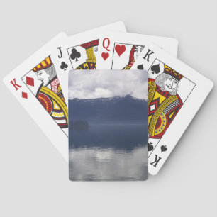 Jeu De Cartes Mer d'Alaska brumeuse aux nuances de bleu