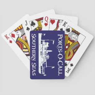 Jeu De Cartes Mer du Sud jouant aux cartes