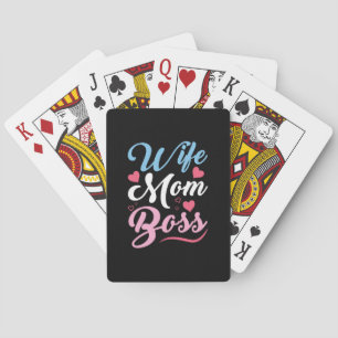 Jeu De Cartes Mère Art Femme Maman Boss
