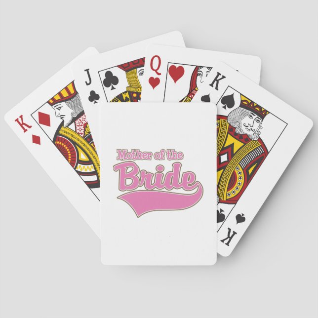 Jeu De Cartes Mère de la mariée (dos)