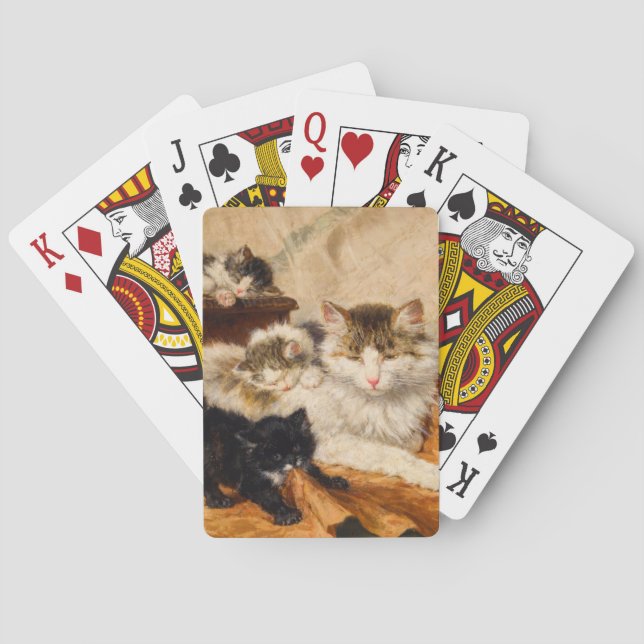 Jeu De Cartes Mère et ses chatons (dos)