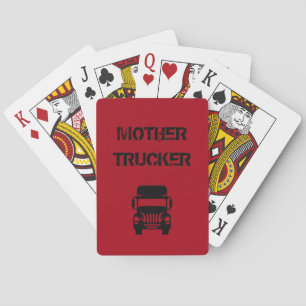 Jeu De Cartes Mère Trucker drôle et cool par Storeman