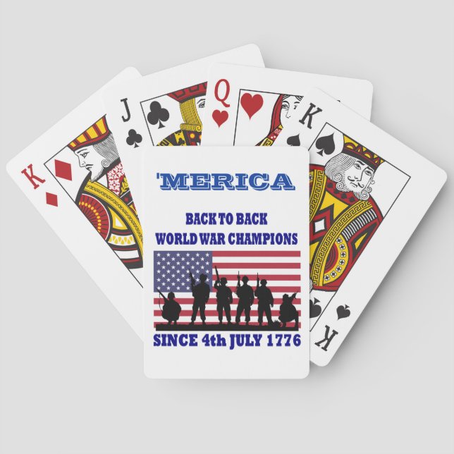 Jeu De Cartes Merica, champions du monde de retour (dos)