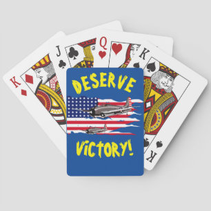 Jeu De Cartes Mérite Victory Wildcat 2ÈME GUERRE MONDIALE Jouer 