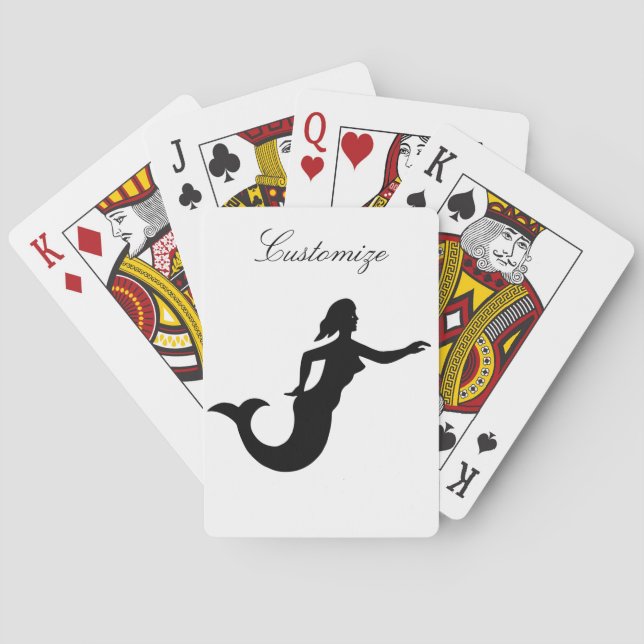 Jeu De Cartes Mermaid Silhouette Thunder_Cove (dos)
