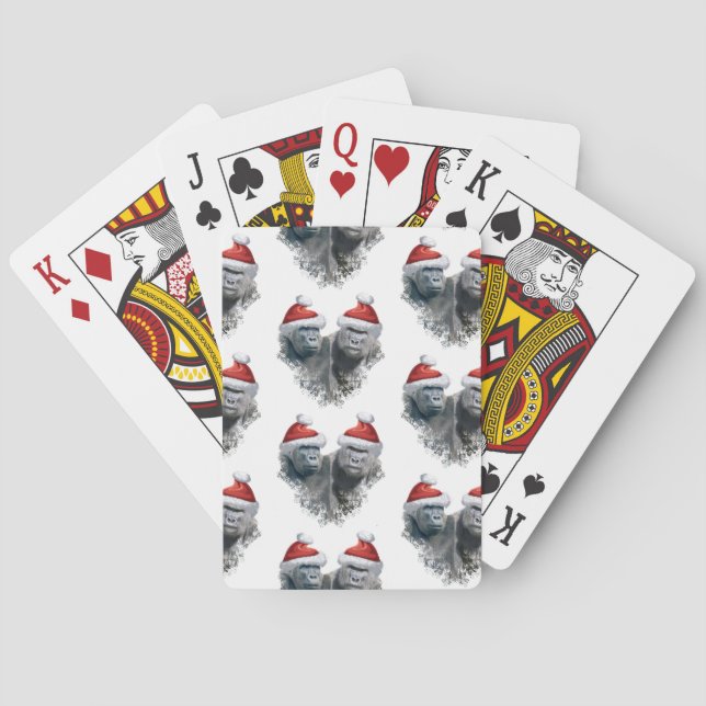 Jeu De Cartes Merry Gorilla Christmas (dos)