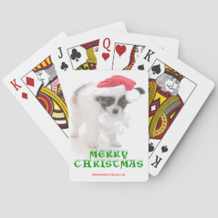 JEU DE CARTES MERRY PUPPY CHRISTMAS