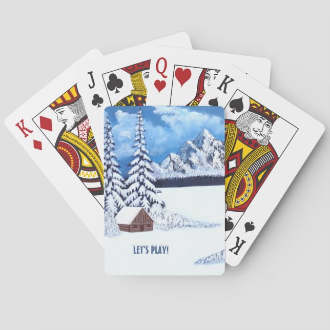 Jeu De Cartes Merveille d'hiver (dos)