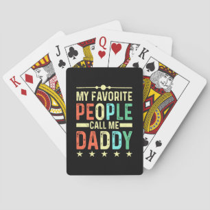 Jeu De Cartes Mes Gens Favoris M'Appelent Papa