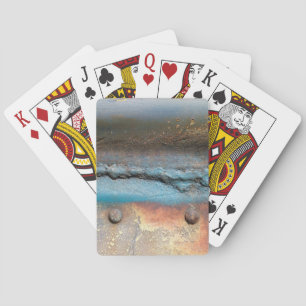 Jeu De Cartes Métal oxydé