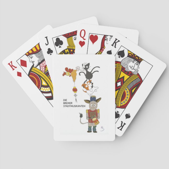 Jeu De Cartes Meurent Bremer Stadtmusikanten (dos)