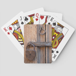 Jeu De Cartes Mexique, San Miguel De Allende. Détail d'une porte