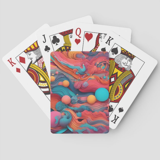 Jeu De Cartes Mezcla de colores  (dos)