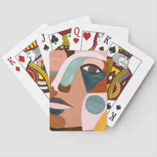 Jeu De Cartes Mi-face Geo