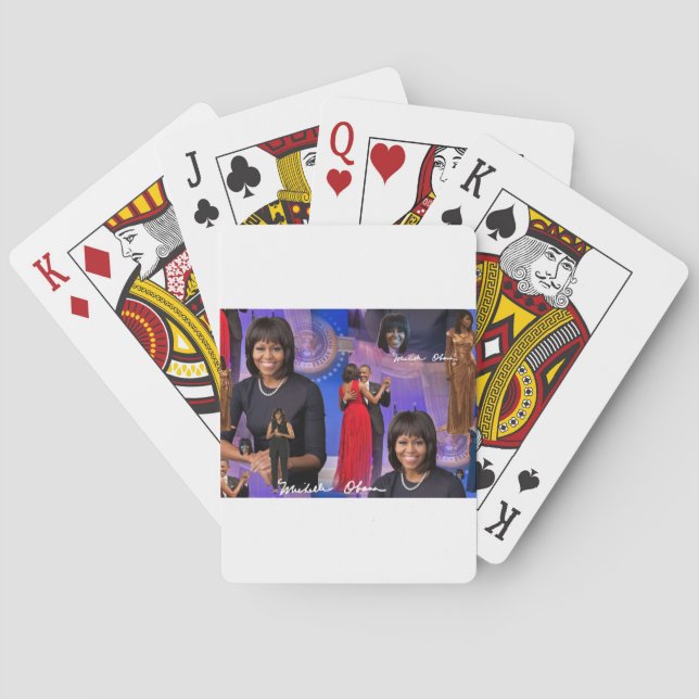 Jeu De Cartes Michelle Obama (dos)