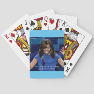 Jeu De Cartes Michelle Obama "Nous allons de l'avant" Objet de c