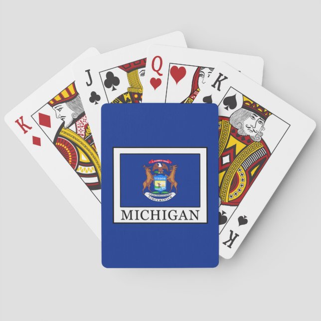 Jeu De Cartes Michigan (dos)