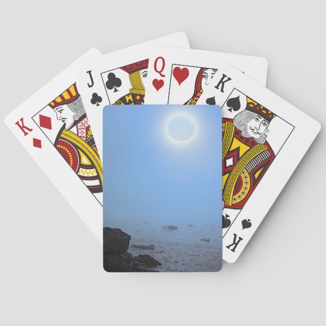 Jeu De Cartes Midnight Moon | Arctique, Svalbard (dos)