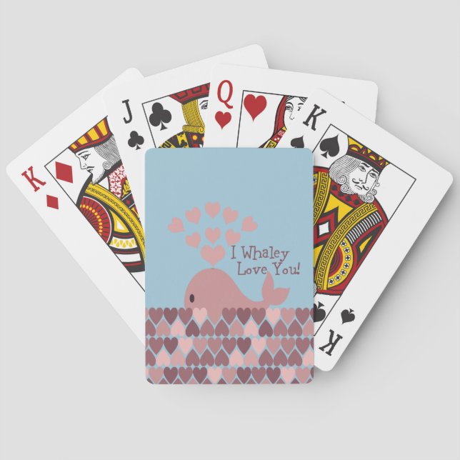 Jeu De Cartes Mignonne, Je T'Aime ! design (dos)