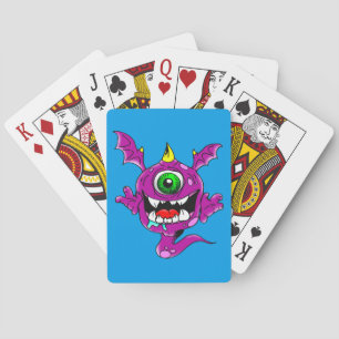 Jeu De Cartes Mignons pourpres gens mangent Monster