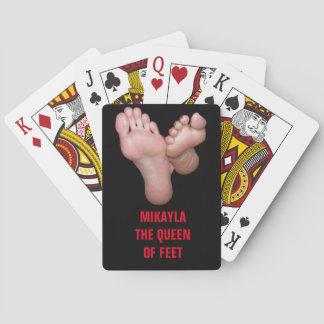 JEU DE CARTES MIKAYLA LA REINE DES PIEDS