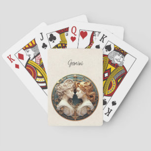 Jeu De Cartes Minimaliste Gemini Twins Zodiac