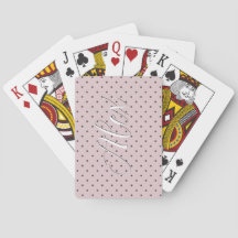 Minimaliste Mignon Doux Rose Clair Brun Points