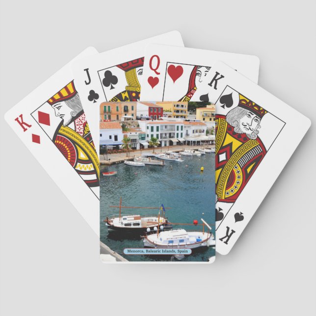 Jeu De Cartes Minorque, Baléares, Espagne (dos)