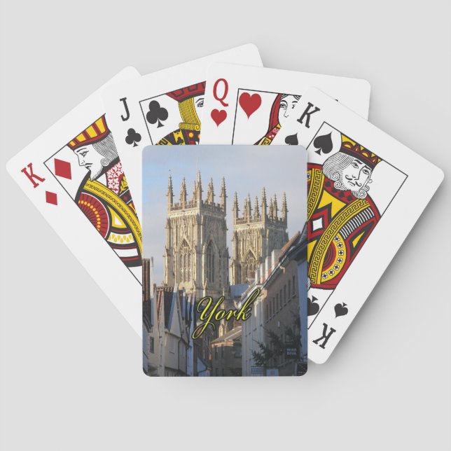 Jeu De Cartes Minster Angleterre (dos)