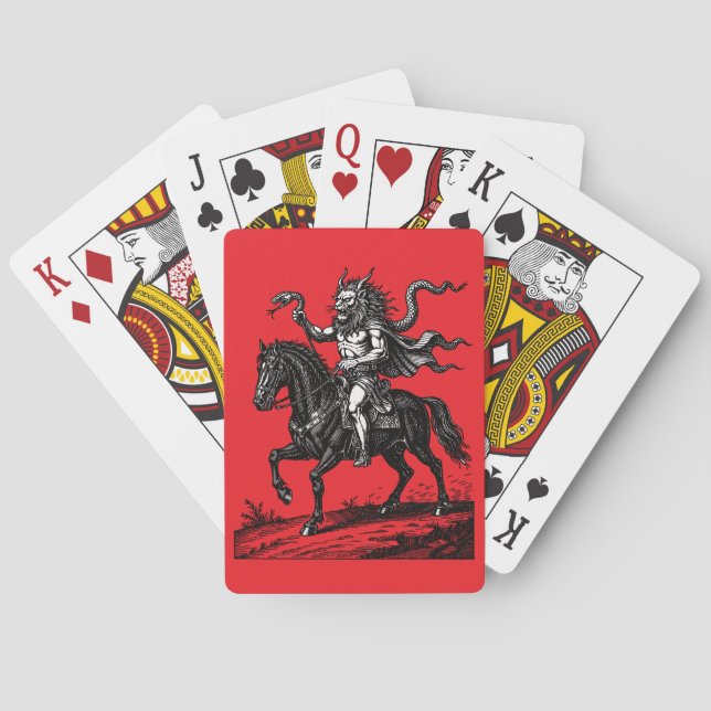 Jeu De Cartes Minuit Comte Ascendant (dos)