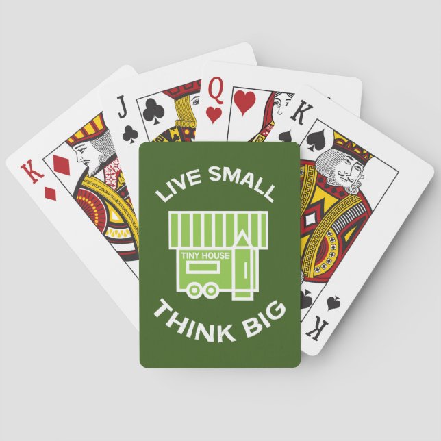 Jeu De Cartes Minuscule Maison - Minuscules Maisons - Minuscule  (dos)